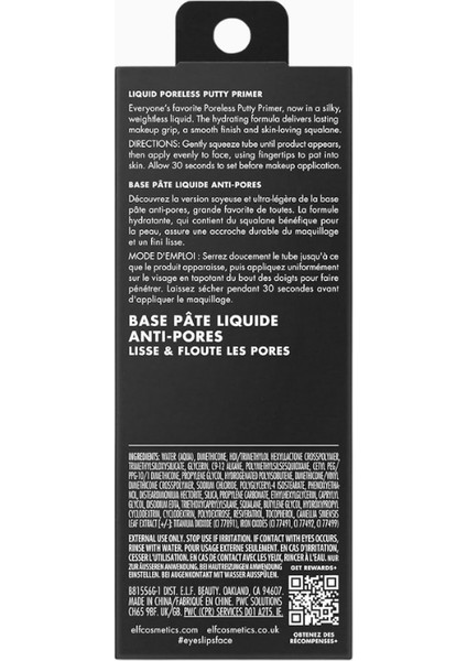 Liquid Poreless Putty Primer Sıvı Gözeneksiz Makyaj Bazı 29 ml