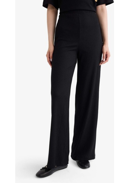 Straight Fit Bürümcük Pantolon