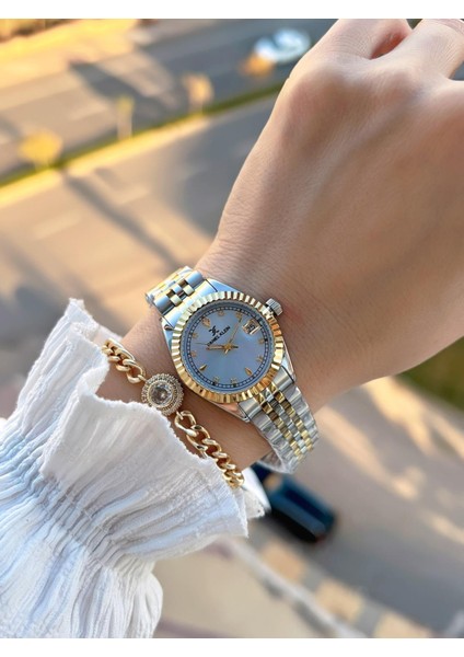 2 Yıl Garantili Jubile Kordon 3 Atm Suya Dayanıklı Kadın Kol Saati+Bileklik F.Z.10974.4 fiyatları