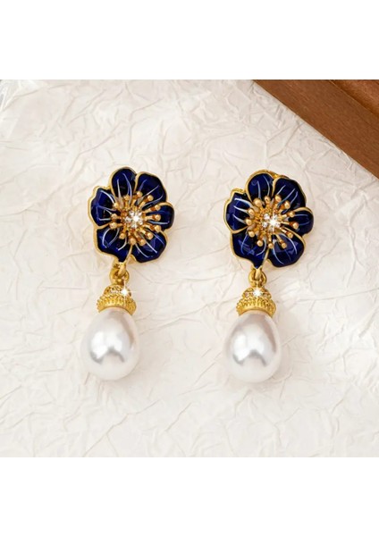 Set.up Çiçek Model Incili Tasarım Küpe fiyatları