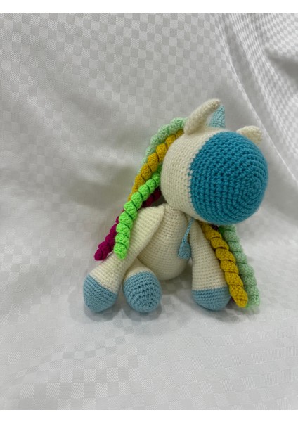 Amigurumi Büyük Unicorn Oyuncak modelleri