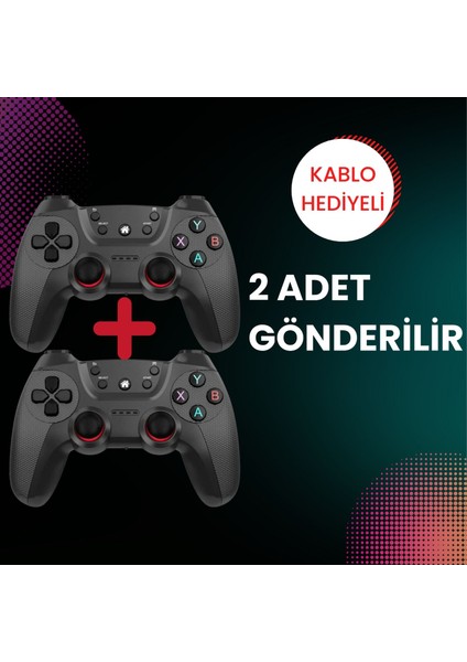 Gp4 Çift Kablosuz Gamepad Seti (2 Adet) - Tak Çalıştır - Titreşimli - Wireless 2.4g - Ps Pc Uyumlu fiyatları