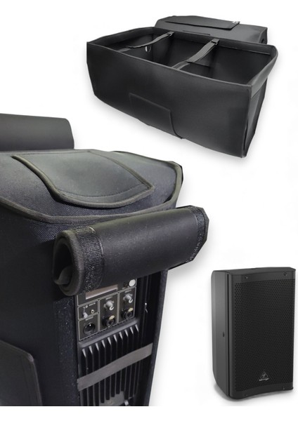 DR115 Aktif Hoparlör Kabin Için Uyumlu Soft Case Kılıf. Koruma Kılıfı.