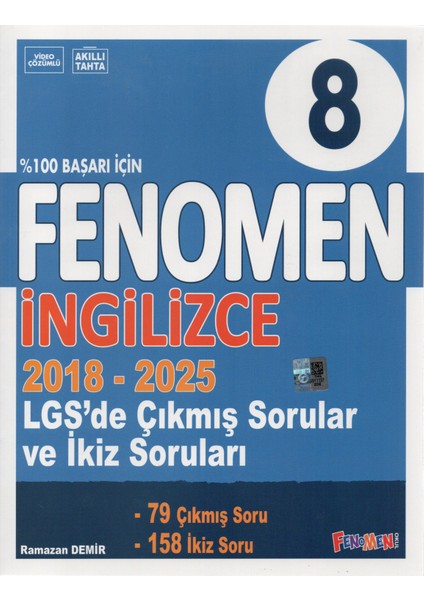 Fenomen 8. Sınıf Çıkmış Sorular ve Ikiz Sorular Inkılap Tarihi+Din Kültürü+Ingilizce (2018-2025) fırsatları
