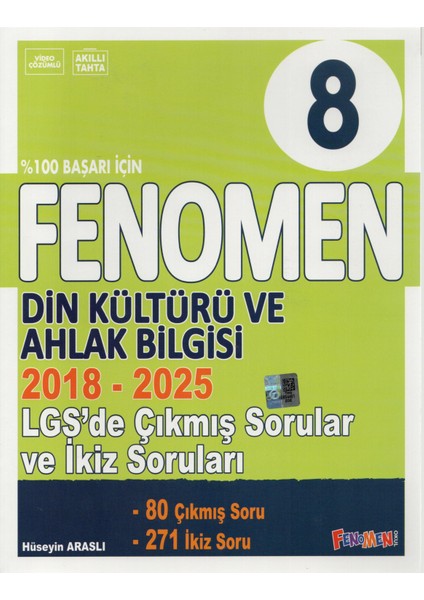 Fenomen 8. Sınıf Çıkmış Sorular ve Ikiz Sorular Inkılap Tarihi+Din Kültürü+Ingilizce (2018-2025) indirimleri