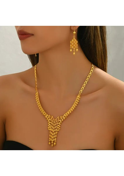 Set.up Altın Kaplama El Yapımı Tasarım Set Takım