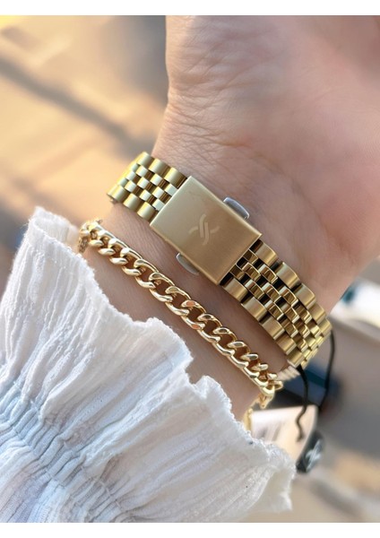 2 Yıl Garantili Jubile Kordon 3 Atm Suya Dayanıklı Kadın Kol Saati+Bileklik F.Z.10974.2 modelleri