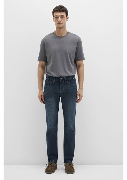 Hunter Pamuklu Regular Straight Fit Normal Bel Düz Paça Jeans Erkek Kot Pantolon 0020291286