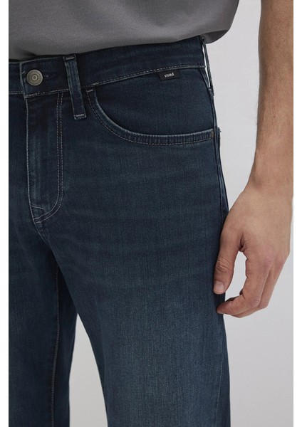 Hunter Pamuklu Regular Straight Fit Normal Bel Düz Paça Jeans Erkek Kot Pantolon 0020291286