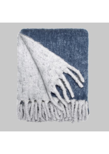 Ariel Throw (Koltuk Battaniyesi) Mavi