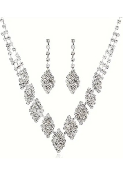 Set.up Gümüş Kaplama Abiye Set