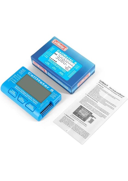 Pil Kapasite Voltaj Test Cihazı Rc 1-8s Lipo Lityum Nımh fırsatları