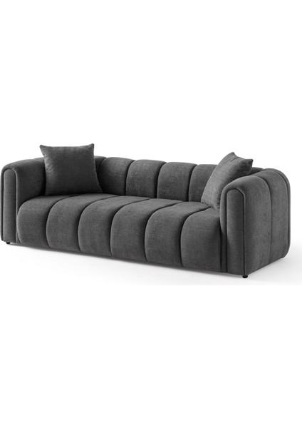 Nline Koltuk Takımı 3+1 Antrasit