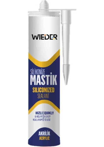 Silikonize Mastik Beyaz 450 gr (3 Adet) fiyatları