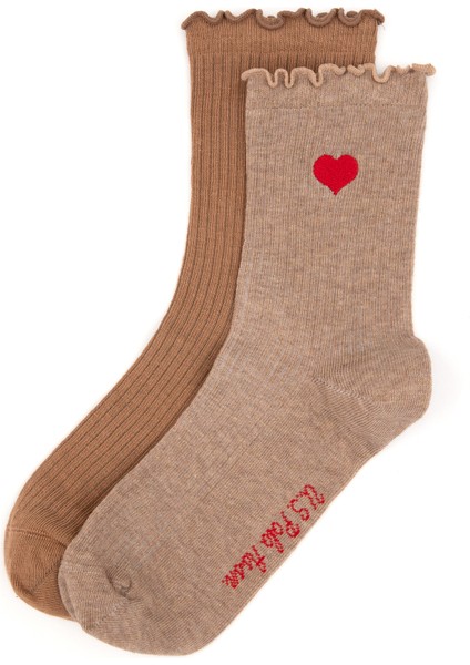 Kadın Camel Çorap 50317986-VR015