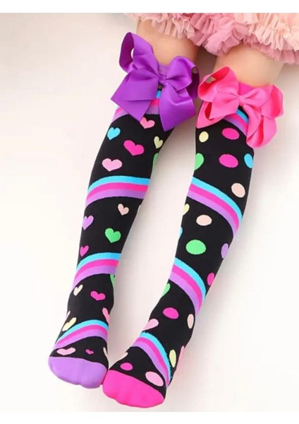 Prenses Figürlü Diz Altı Çorap modelleri
