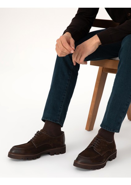 Erkek Kahverengi Ayakkabı 50316811-VR029 fırsatları