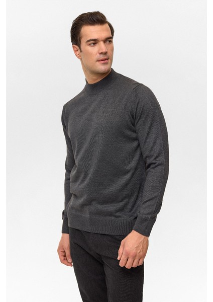 TR2013700485 Yün Akrilik Yarım Balıkçı Yaka Erkek Kazak modelleri