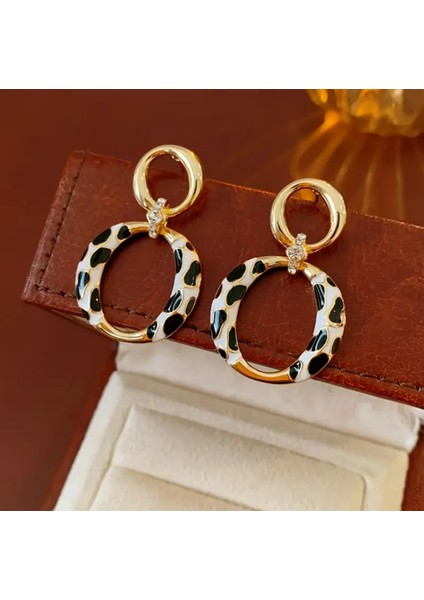 Set.up Leopar Model Tasarım Küpe