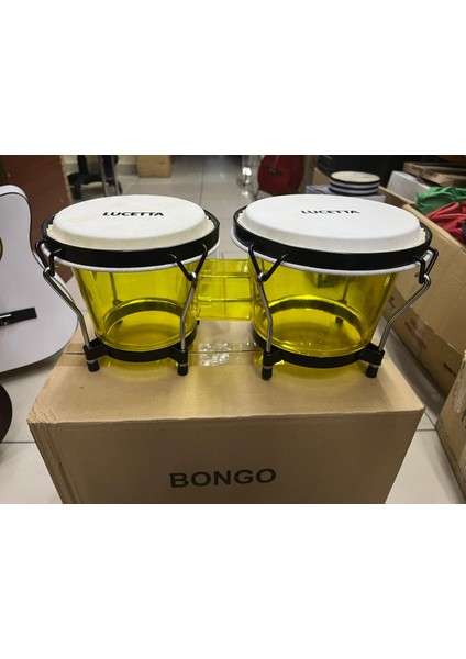 Sarı Şeffaf Bongo 6'' ve 7'' Çap Kod 6857