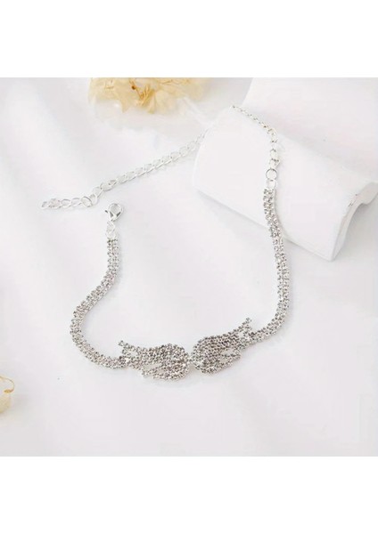 Set.up Taşlı Melek Model Halhal modelleri