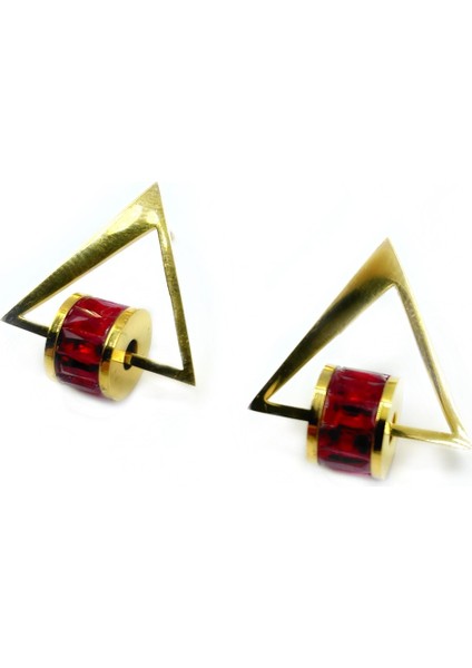 Set.up Üçgen Model Sallantılı Küpe indirimleri