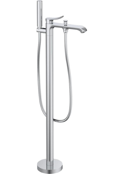 | Valtemo Valero Yerden Ayaklı Krom Küvet Bataryası