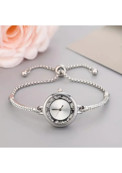 Set.up Gümüş Taşlı Ayarlanabilir Saat fiyatları