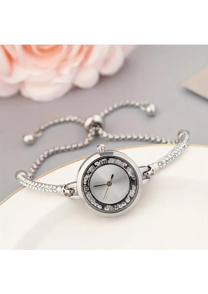 Set.up Gümüş Taşlı Ayarlanabilir Saat modelleri