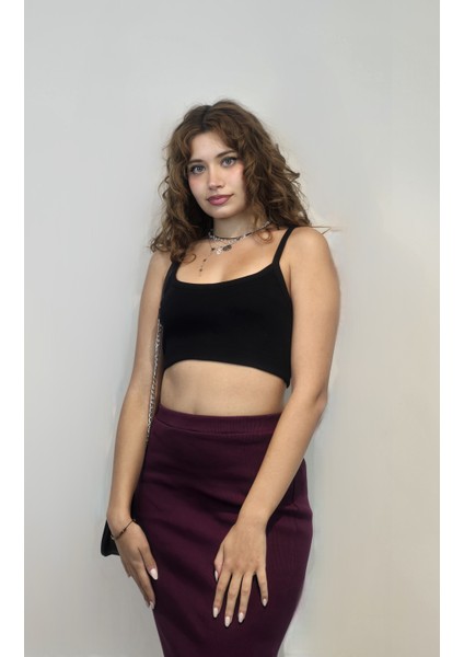 Kadın Askılı Crop Bluz fiyatları