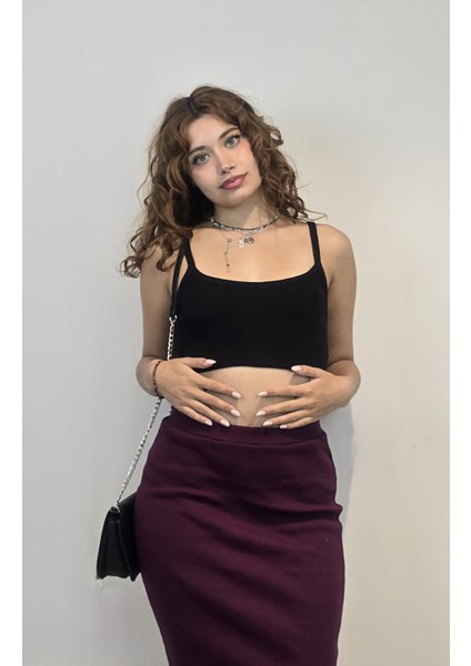 Kadın Askılı Crop Bluz modelleri