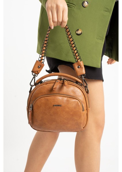 Kadın Omuz ve El Çantası – Çok Bölmeli, Zincir Askılı, Suni Deri, Şık Günlük Çapraz Çanta