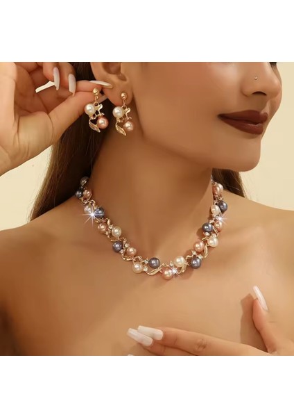 Set.up Altın Kaplama El Yapımı Tasarım Set 2'li Takım