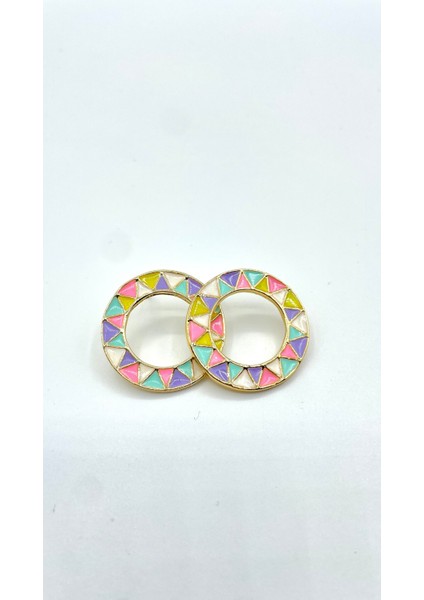 Set.up Pastel Renkli Küpe