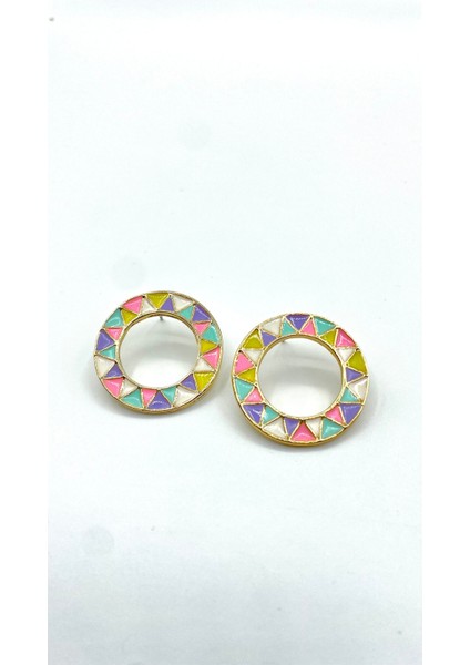 Set.up Pastel Renkli Küpe modelleri