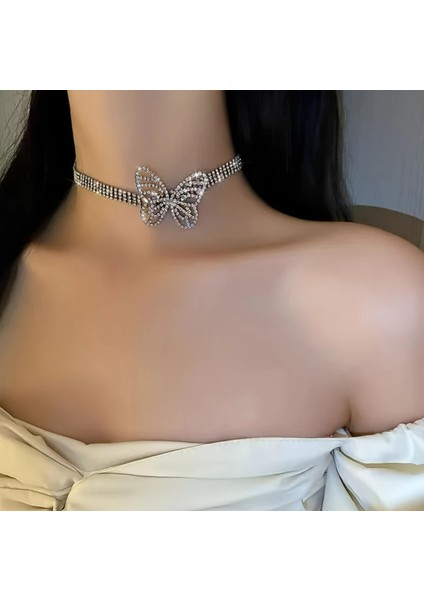 Set.up Taşlı Choker Kolye fiyatları