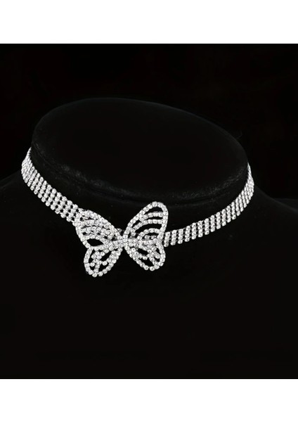 Set.up Taşlı Choker Kolye modelleri