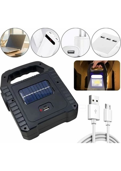 3 W 300 Lm Bitez Solar Beyaz Whıte- 6500K USB Şarj Girişli Solar Panelli fırsatları