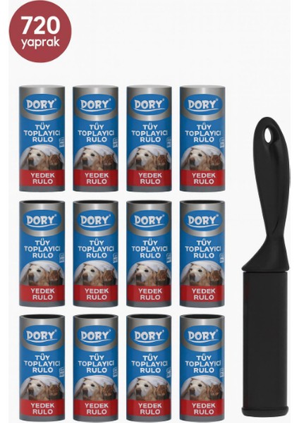 Galerıyo Tüy Toplama Rulo 1 +12