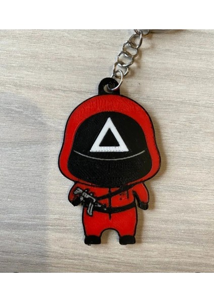 Squid Game 3D Anahtarlık 3’lü Set modelleri