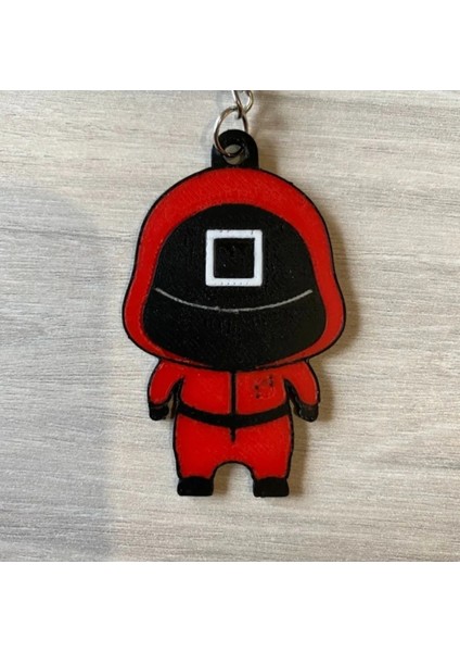 Squid Game 3D Anahtarlık 3’lü Set fırsatları