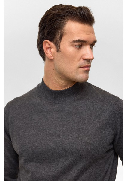 TR2013700485 Yün Akrilik Yarım Balıkçı Yaka Erkek Kazak fırsatları