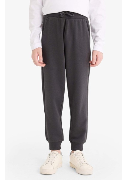 Erkek Çocuk Beli Lastikli Okul Jogger Eşofman Altı