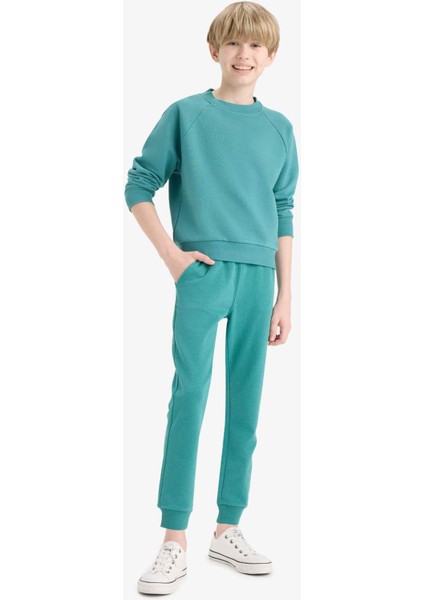 Erkek Çocuk Beli Lastikli Okul Jogger Eşofman Altı K8852A625AU