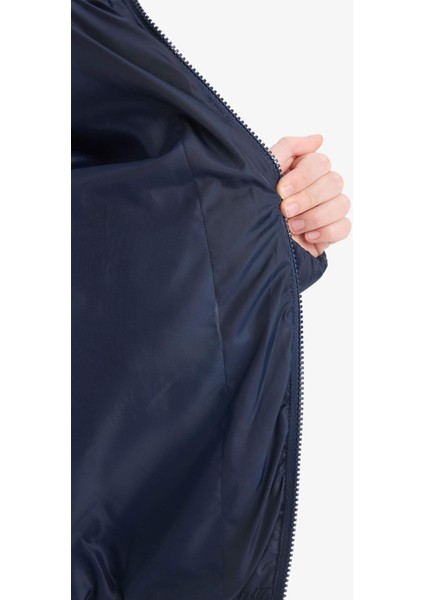 Erkek Çocuk Su Geçirmez Kapüşonlu Fermuarlı Şişme Mont A1875A825AU