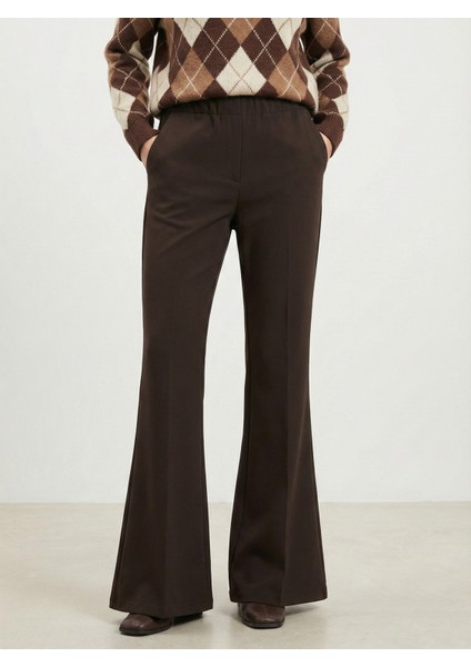 Ispanyol Paça Atlas Pantolon-Kahve fiyatları