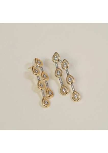 Marka Model Ikili Sallantılı Çelik Küpe modelleri