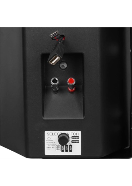 Magicvoice F-Lhy6.5s 6.5 Inç 16 cm Hat Trafolu Duvar Tipi Sütun Okul Cami Hoparlör 30W Rms 200W Peak Mp3 USB Uyumlu fırsatları