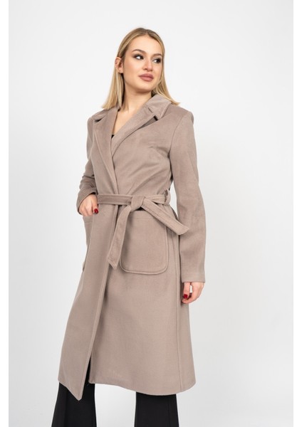 Cozyluxe Belted Long Wool Coat – 2627 modelleri