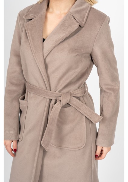 Cozyluxe Belted Long Wool Coat – 2627 fırsatları